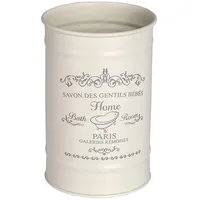 Wenko Zahnputzbecher Metall Beige