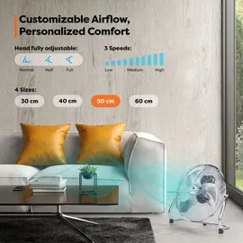 AERSON Bodenventilator 50 cm