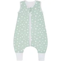 EMMA & NOAH Schlafsack mit Füßen 1.0 TOG,