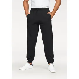 FRUIT OF THE LOOM Sweathose Jogginghosen Schwarz L