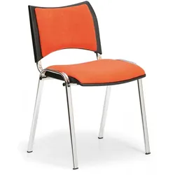 Konferenzstuhl - gepolstert, orange Biedrax Z9106o