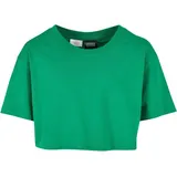 URBAN CLASSICS Girls Short Kimono Tee, Oversized Crop T-Shirt für Mädchen, bodegagreen, 158/164
