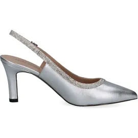 Peter Kaiser Slingpumps in silber, | Gr.: 38,5
