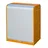 Bauer Rollladenschrank Aluminium/Stahlblech 180 Liter Gelborange