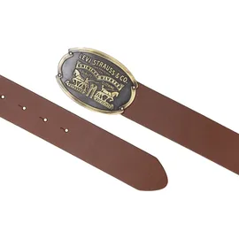 Levi's Herrengürtel Leder braun 100 cm