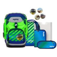 ergobag Pack TruckBär 2025 Schulrucksack-Set 6-tlg. (01304-90161-10)