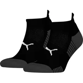 Puma Sport Cushioned Sneakersocken 2 Paar Schwarz 43-46