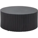 Wohnling Couchtisch Schwarz Metall 67 x 31 x 67 cm