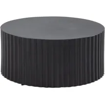 Wohnling Couchtisch Schwarz Metall 67 x 31 x 67 cm