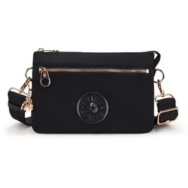 Kipling Charm Umhängetasche Polyester Black/Pink