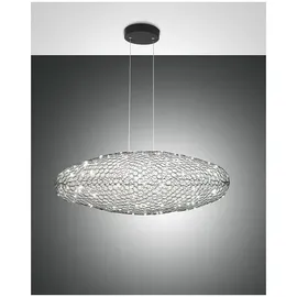 Fabas Luce Sumter 1-flg. 18 W oval schwarz