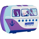 Curaprox Kids Reise-Set – Lila | Zahnbürste, Zahnpasta & Interdentalbürsten | Ultraweiche Curen®-Filamente | Kompakte Lösung Für Kinder | Hergestellt In Der Schweiz