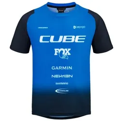 Cube VERTEX T-Shirt ROOKIE X Action Kinder M - schwarz blau