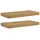 vidaXL Wandregal 50 x 23 x 4 cm Braun