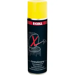 Forstmarkierspray leuchtgelb Wasser- und wetterfest 500ml Spraydose - gelb