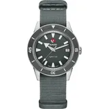 Rado - Kunststoff Und Leder Hyperch. Capitancook Band Set Hyperchr. Capt.c M Natotext. Gr 07.09105.10 - grau