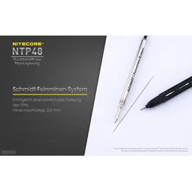Nitecore NTP 48 Titan Druckbleistift in zwei Farben