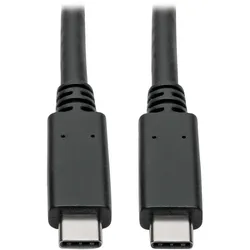 Eaton Tripp Lite Series USB-C Kabel (Stecker/Stecker) - USB 3.1, Gen 2 (10 Gbps), 5A Rating, USB-IF Certified, Thunderbo