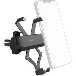 Hama Gravity Pro, Handy/Smartphone, Passive Halterung, Auto, Schwarz