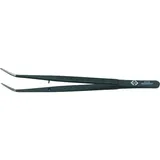 C.K Tools T2315 Präzisionspinzette Spitz gebogen fein 150 mm