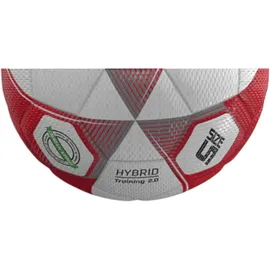 Erima Hybrid Training 2.0 Fußball (7192609), rot/Silber,