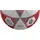 Erima Hybrid Training 2.0 Fußball (7192609), rot/Silber,