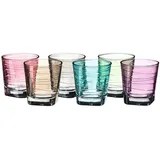 LEONARDO Whiskyglas VARIO 6 Stück sortiert 250 ml 6-teilig, bunt