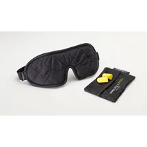 Cocoon DeLuxe Schlafbrille inkl. Ohrstöpsel, schwarz/grau