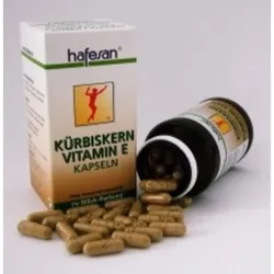 Hafesan Kürbiskern Kapseln + Vitamin E 75 Stück