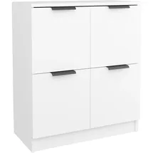 vidaXL Sideboard Weiß 60x30x70 cm Holzwerkstoff