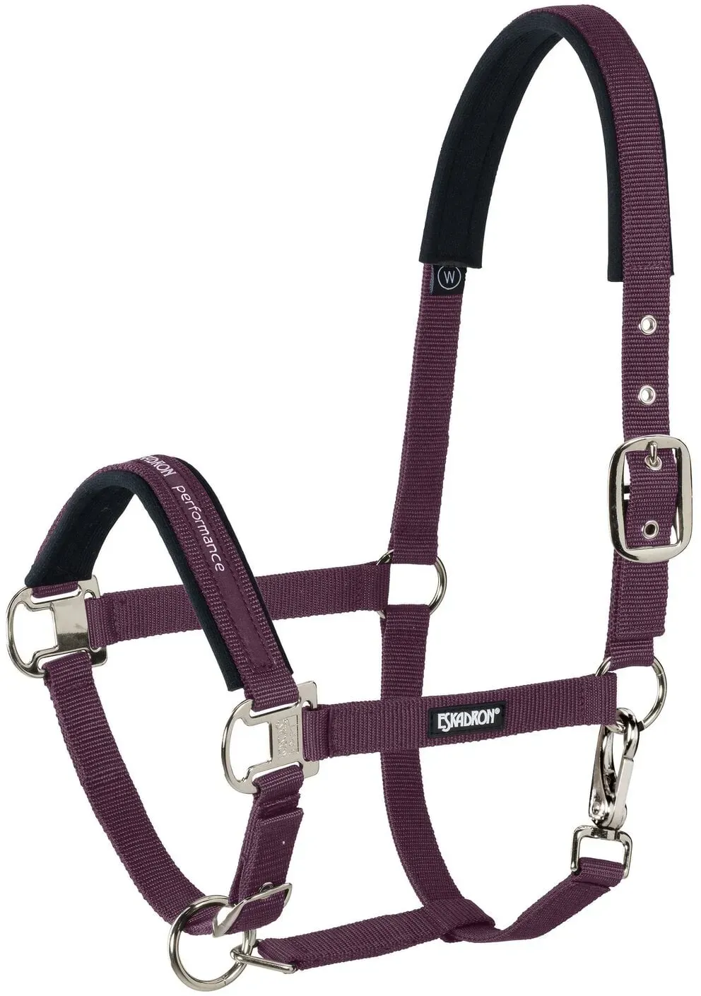 Eskadron Basic Halfter Pin Buckle blackberry Pony
