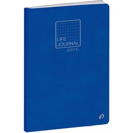 Quo Vadis Life Journal21 Slim Dot elektroblau: Life Journal