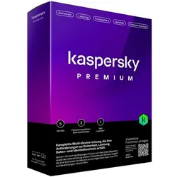 Kaspersky Sicherheitssoftware »Premium« Vollversion 5 Geräte / 1 Jahr