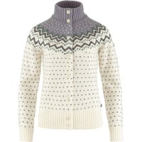 Fjällräven Övik Knit Cardigan W Damen Chalk White-Flint Grey Größe L