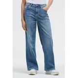 Soccx Damen Jeans NA:DI Regular Fit Saltwater Blue, 32 - 32W