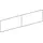 Geberit Schubladenfront Set 2 St. für Xeno2 US 160 cm