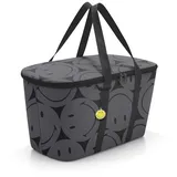 Reisenthel Kühltasche COOLERBAG SMILEY GREY, Schwarz UH7085