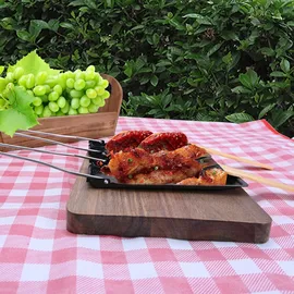 casativo-outdoor 6er-Set Grillpfännchen für Raclette