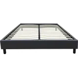 Lattenrost "Andy"  - 160 x 200 cm - PVC - Anthrazitgrau