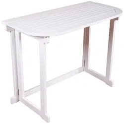 Garden Pleasure Balkon-Tisch MANILA Holz Esstisch Garten Möbel Balkontisch Tisch