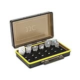 JJC Mini Aufbewahrungsbox für USB-Flash-Laufwerk für 24 x SDCZ430 SDCZ33 Mini USB-Sticks Samsung Netac PNY HP Kingston –Halterung für USB-Stick Box Mini