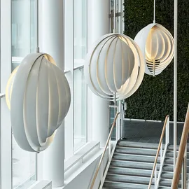 Verpan Moon Pendelleuchte weiß - small