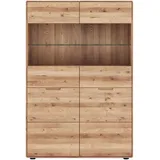 G + K Highboard 100 x 145 cm Braun