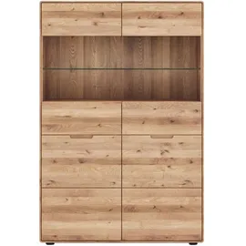 G + K Highboard 100 x 145 cm Braun