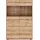 G + K Highboard 100 x 145 cm Braun