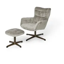 Jahnke Lounge Cosy Twist Plus Polyester grau