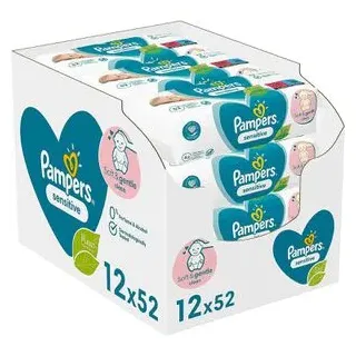 Pampers Sensitive baby wipes