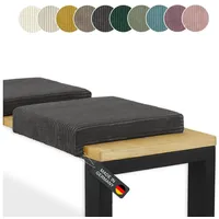 lycce Bankauflage 35 x 40 x 5 cm grau 1 St.