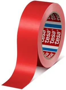 tesaband 60404, PVC, rot 66m x 12mm