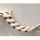 QLS Hängebrücke für Katzen Kletterwand Katzenmöbel Wandmontage 7 Stufen Holz Kiefer 9957